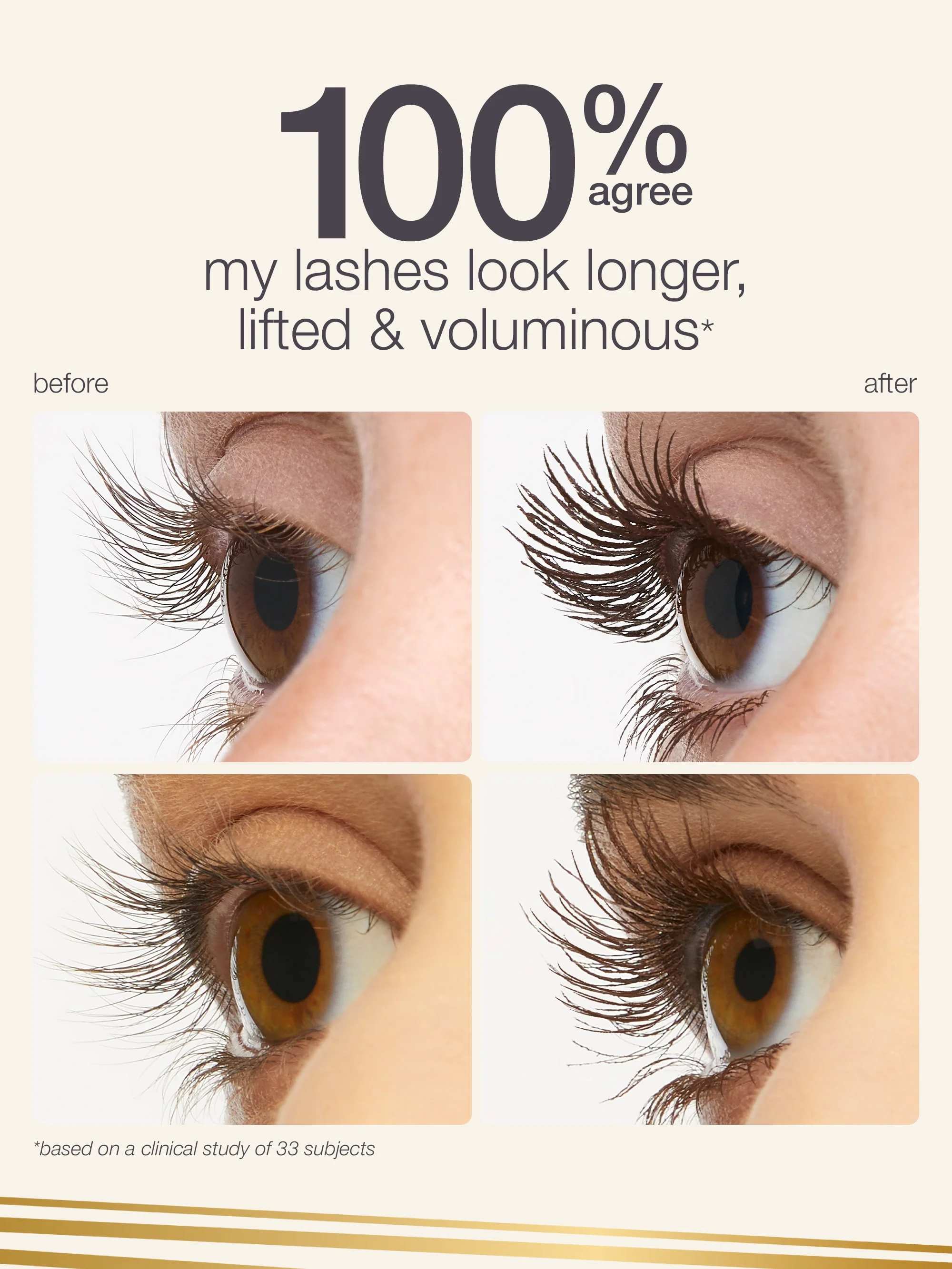 line & define XL tubing mascara & double take eyeliner duo + FREE charm - Image 4