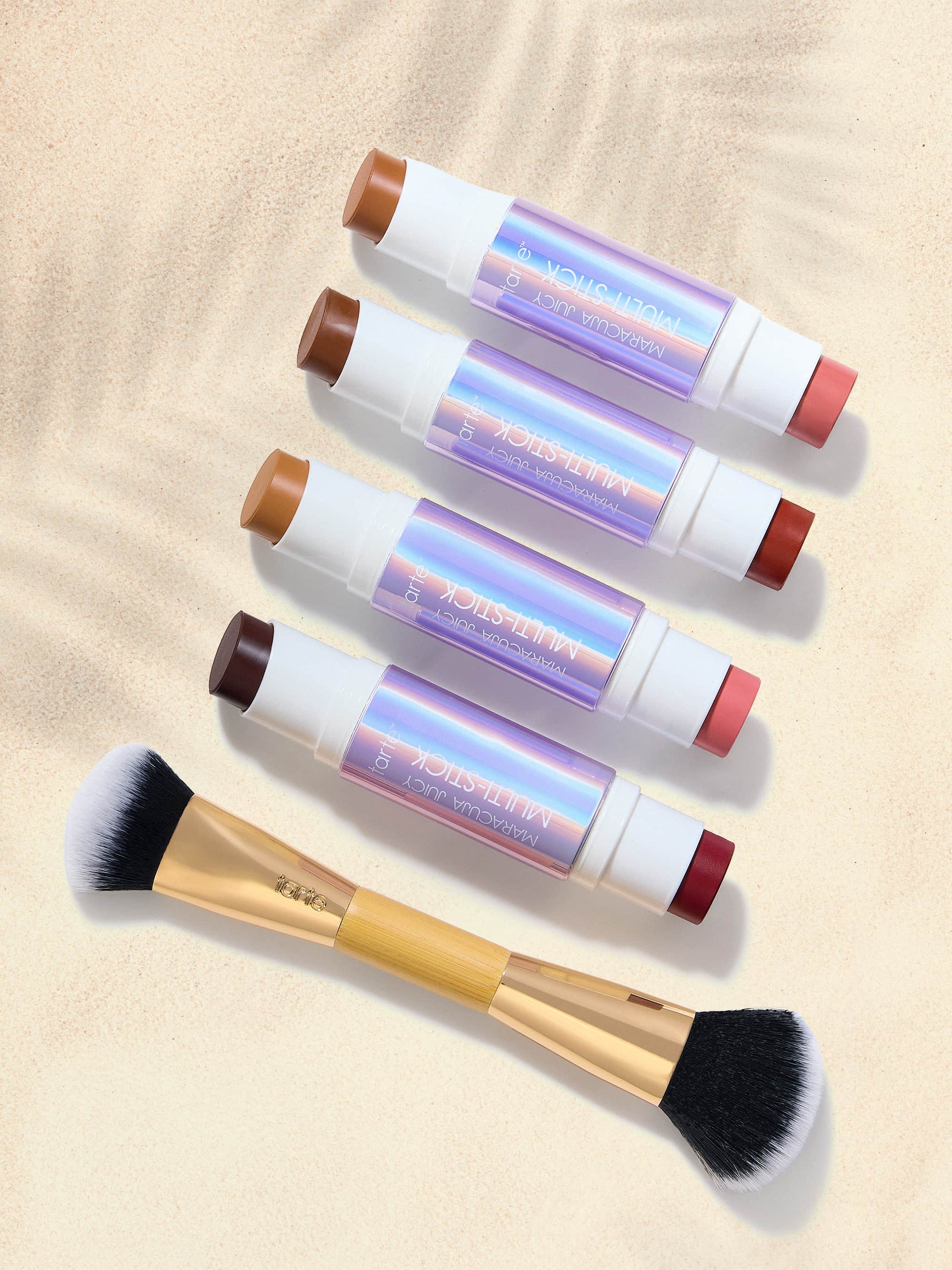 maracuja juicy blush & bronzer multi-stick + brush - Image 9